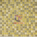 Marble and Cracked Glass Mixed Mosaic Tile (CS102)